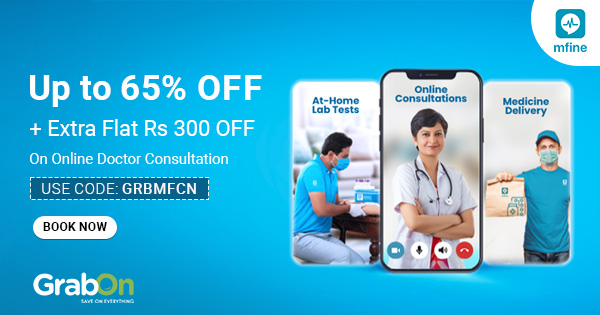 MFine Coupon Codes & Offers: 70% OFF Pro...
