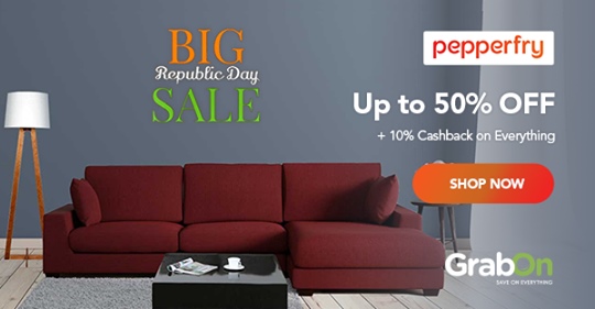 Upto 70 Off 10 Cashback Pepperfry Coupons Offers