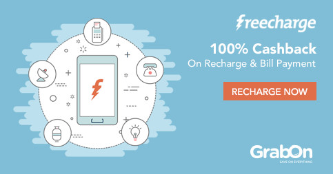 Freecharge new user sales promo code