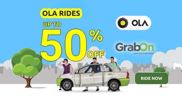 Most Popular Ola Cabs Coupons