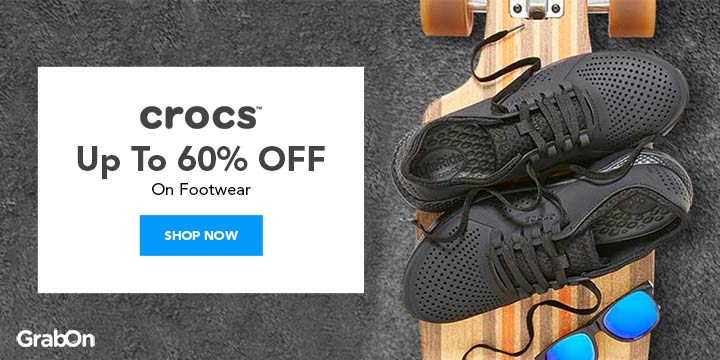 Crocs Coupons, Discount Codes Flat 50 