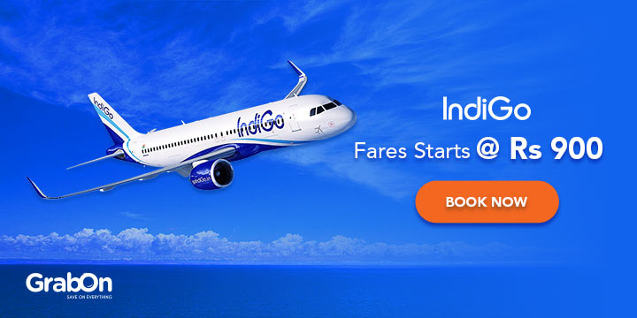 IndiGo Promo Code | Rs 899 Sale | Offers & Coupons - GrabOn