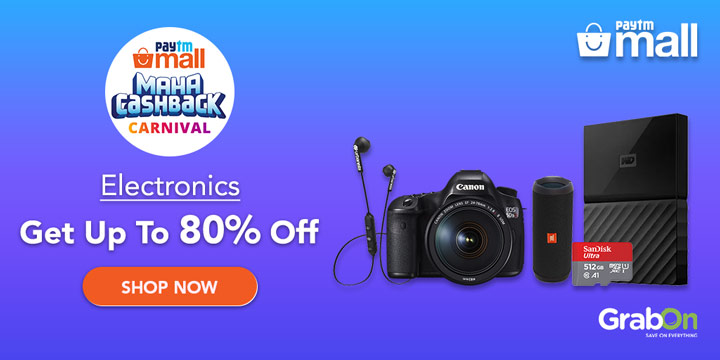 Paytm Mall Promo Code: Up To 90% OFF 