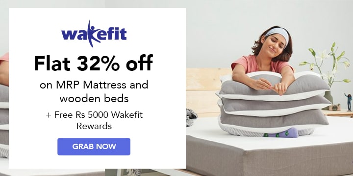 Wakefit Coupons Offers Flat 34 Off Coupon Code Jan 2021