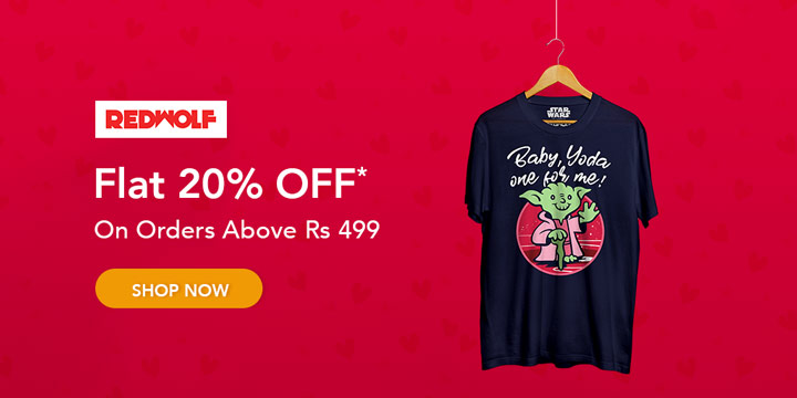 Redwolf Coupon Code: Up to 60% + FLAT 20% OFF Voucher Codes