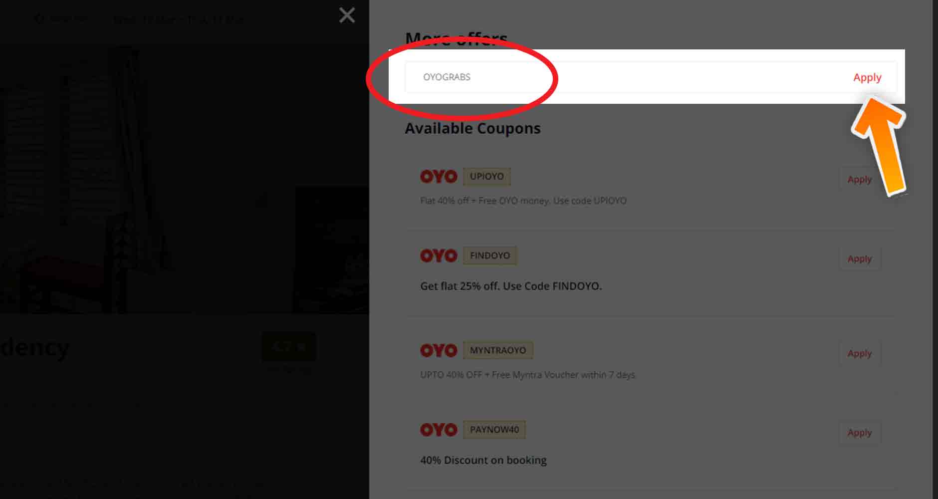 How to Use OYO Coupons