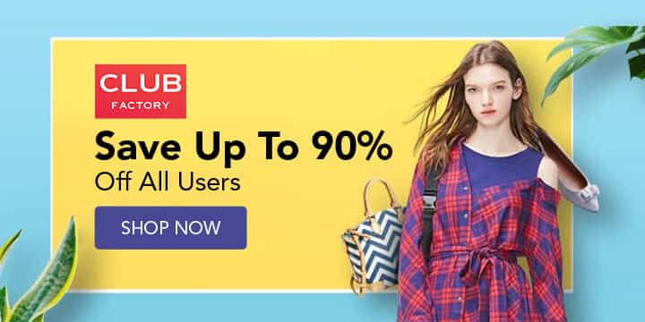 Club factory new user cheap coupon code