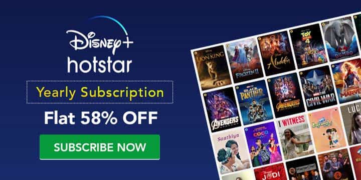 Disney + Hotstar Subscription Offers