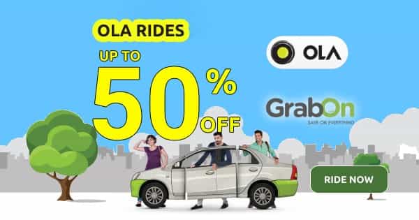Ola Cabs Promo Codes