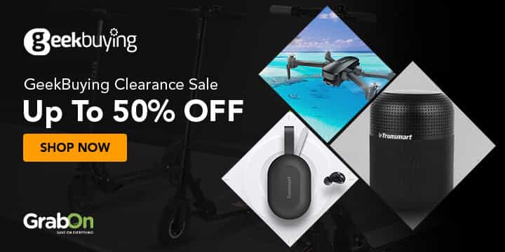 GeekBuying India Coupons & Offers | Flat 5% OFF Promo Code | Dec 2023