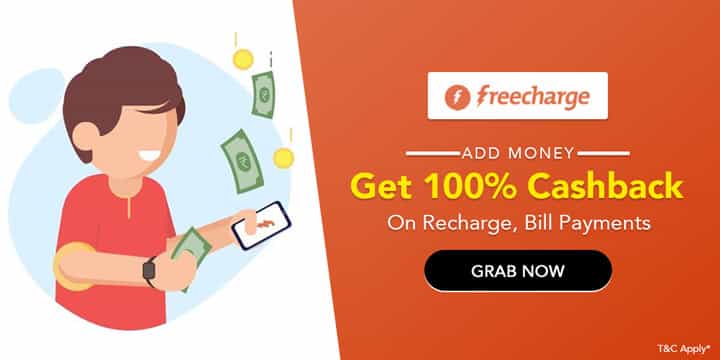 Freecharge Wallet Coupons