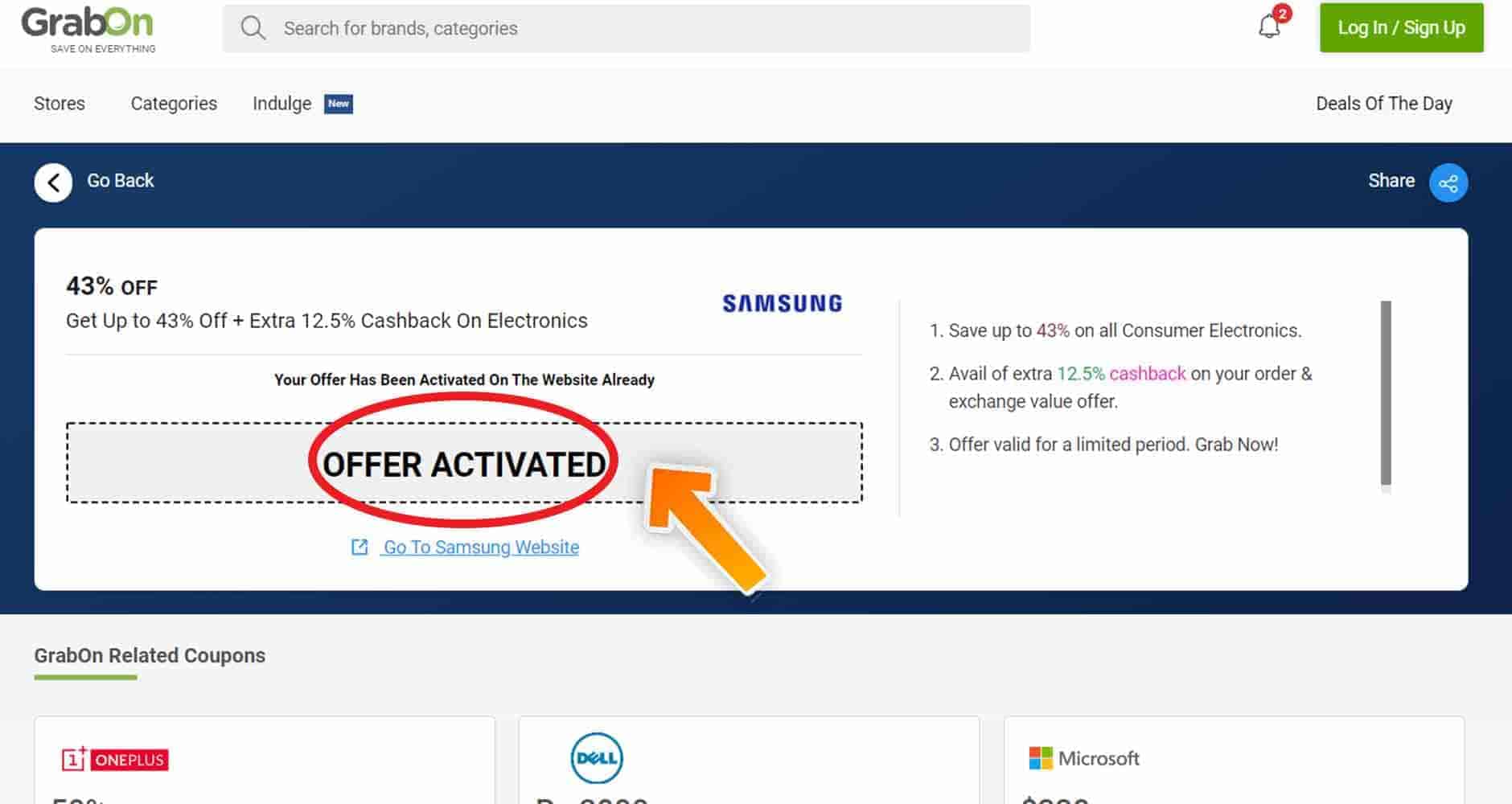 Samsung Coupon Promo Codes Get 5K Welcome Voucher