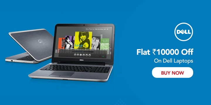 Dell India Coupon Codes: Extra Rs 8000 OFF Discount Codes