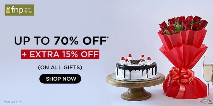 Ferns N Petals fnp - Get Rs. 100 OFF On Cakes For Friendship Day | online  best price India | cashback and coupons
