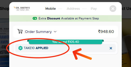 How to Use Dr Sheth's Discount Codes