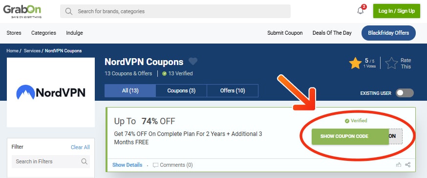 NordVPN Coupon Codes