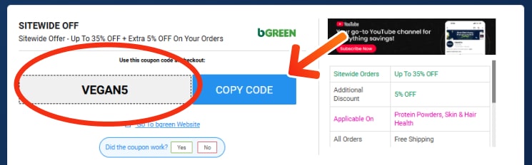 bGreen deals