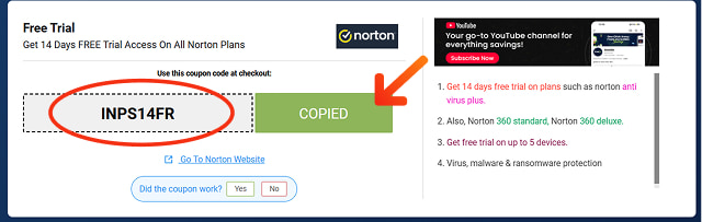 Norton Promo Codes
