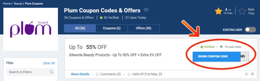 Plum Coupon Codes