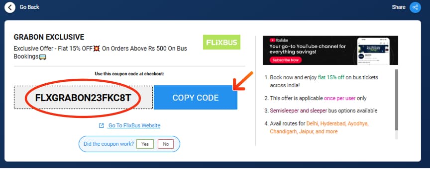 Flixbus Coupon Codes