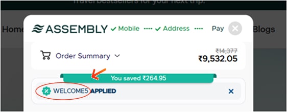 How to use The Assembly Offers
