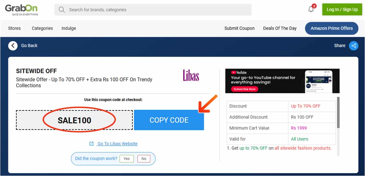 Libas Discount Code