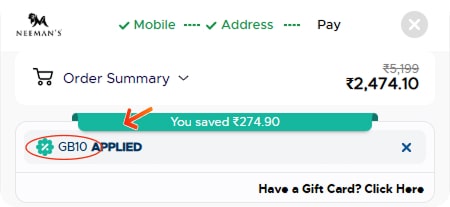 Neemans Promo Code