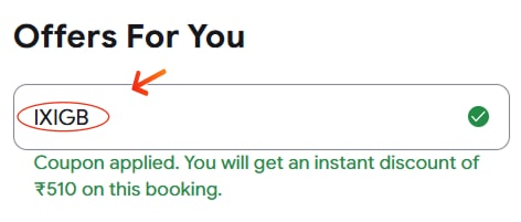 Ixigo Offers