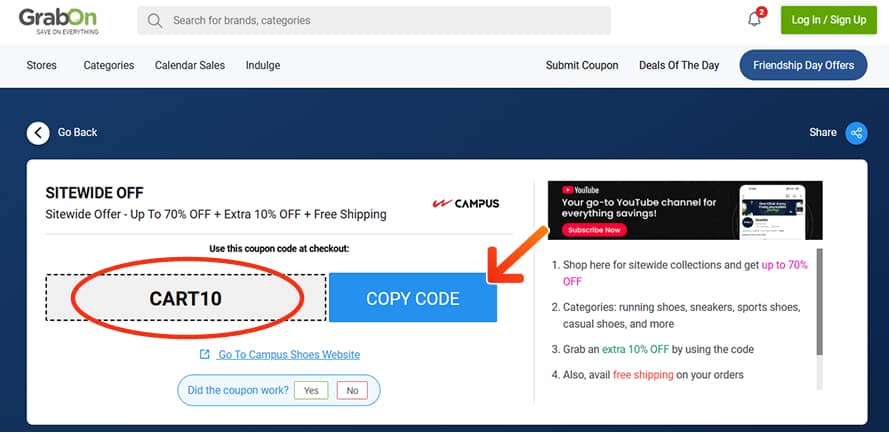 Campus Discounts