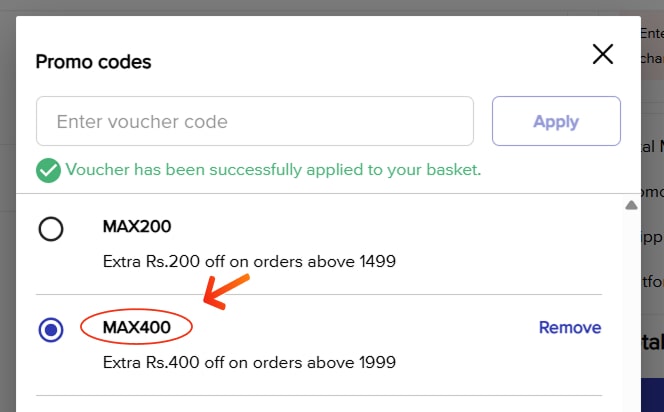 Max Coupon Codes