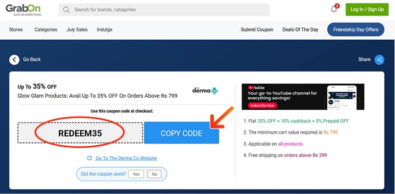 Derma Co Discount Codes
