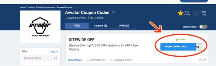 Avvatar Coupons