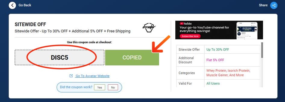 Avvatar Coupon Codes