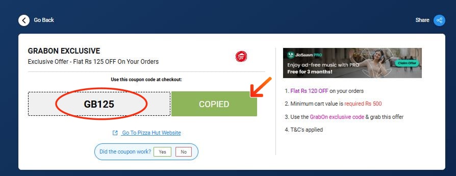 Pizza Hut Coupon Codes