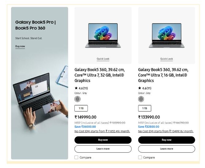 Samsung Laptop and Monitor Coupon Codes