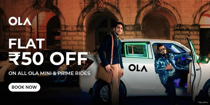 Ola Cabs Promo Codes