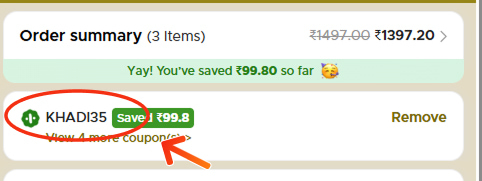 Khadi Natural Coupon Codes