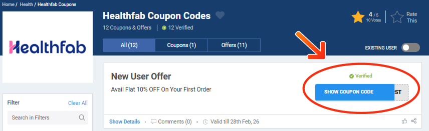 Healthfab Coupon Codes