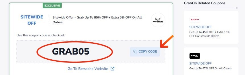 Bersache Coupons