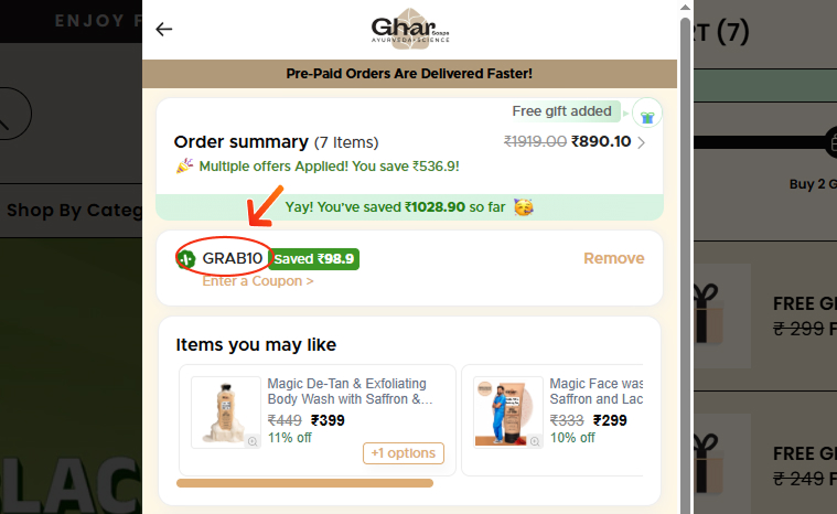 Ghar Soaps Discount Codes