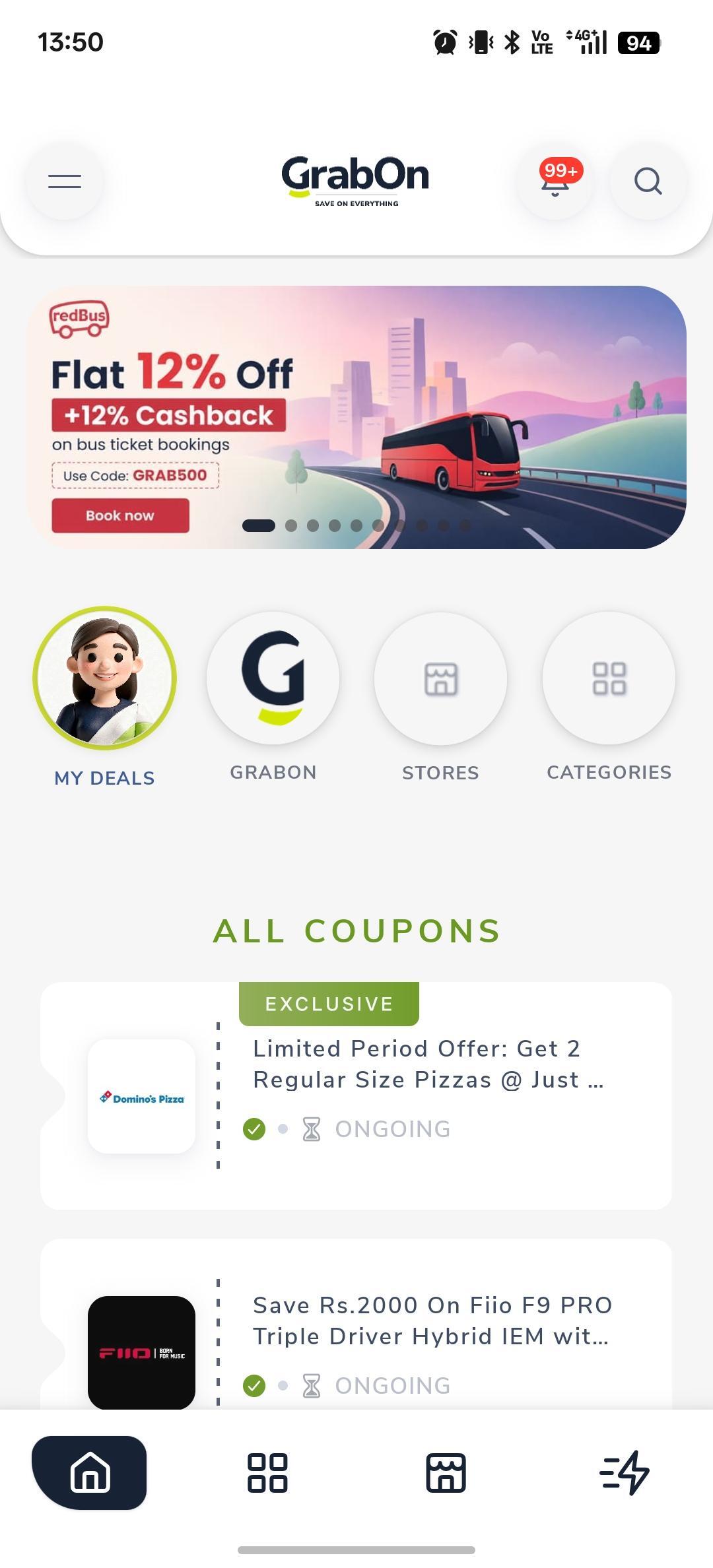 GrabOn App