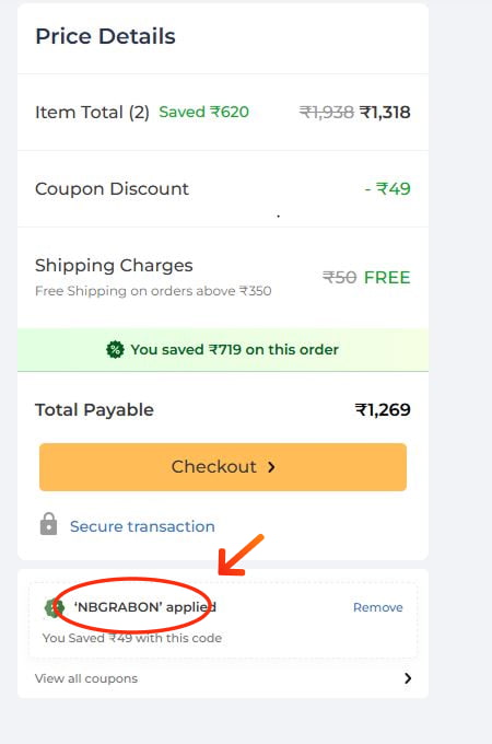 Nutrabay Coupons