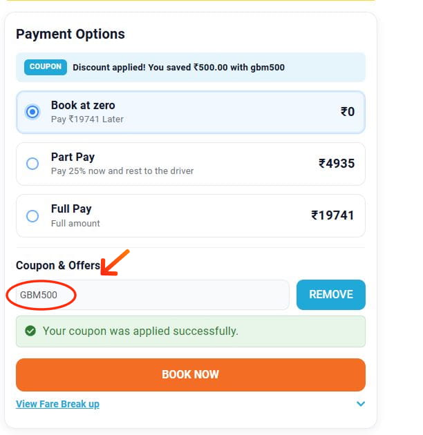 savaari Coupons