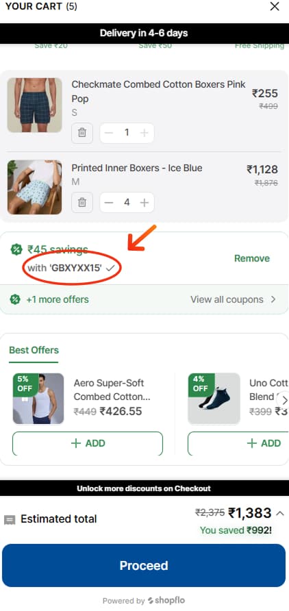 XYXX Crew Coupon Code