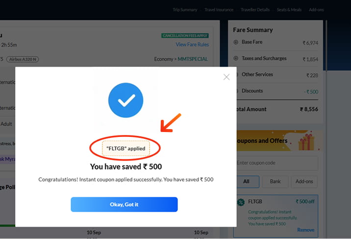 MakeMyTrip Coupon Codes Testing