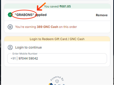 GNC Coupon Code Testing