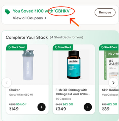 HK Vitals Discount Codes