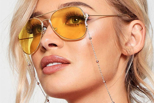 Coloured lens Sunglasses