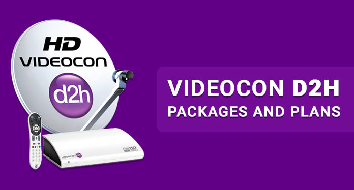 Videocon d2H Packages and Prices for 2024