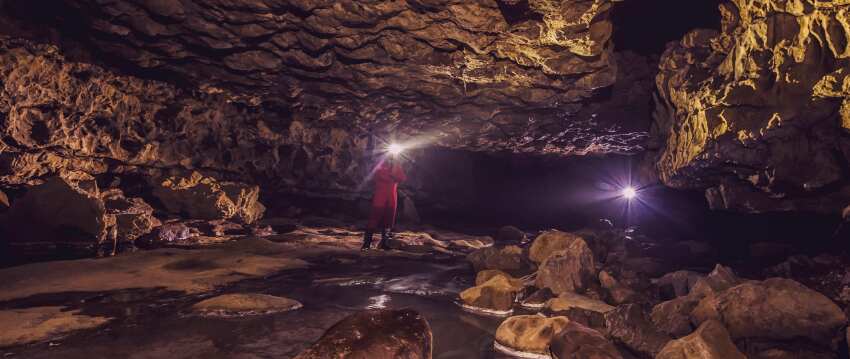 Caving-in-megalaya